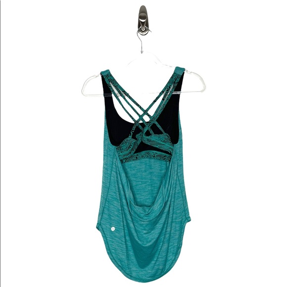 lululemon | Free To Be Serene Tank Heathered Spirit Green 10 - Picture 5 of 7
